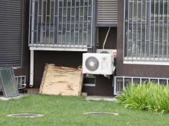 柜式空调外机不转