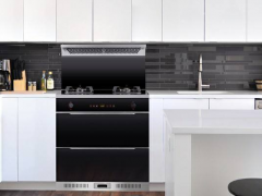 新买的油烟机一半吸一半吹风